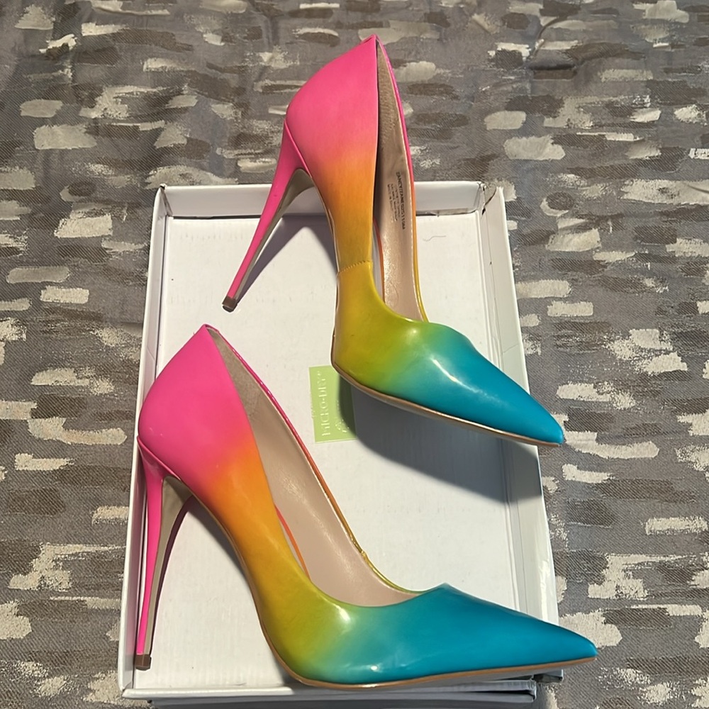 Steven Madden Zaney Rainbow Heels